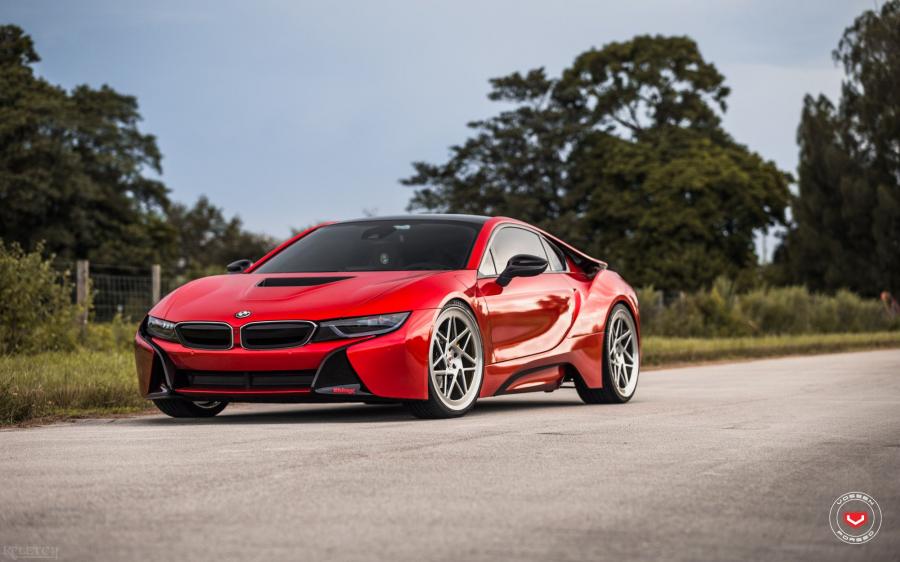BMW i8 on Vossen Wheels (LC-109T) '2017